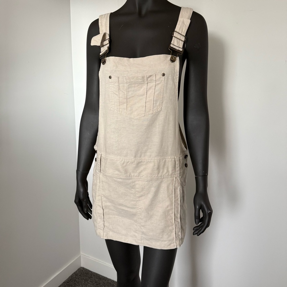 Lipsy Beige Mini Dress